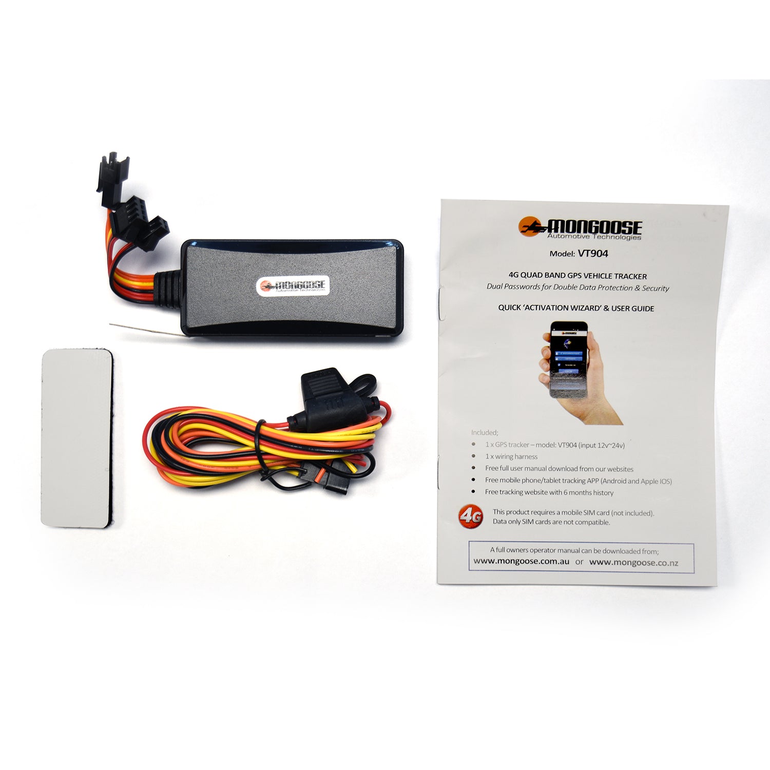 MONGOOSE 4G GPS VEHICLE TRACKER