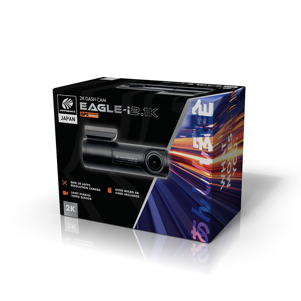 AUTOBACS EAGLE I 2.1K 2K WIFI GPS DVR DASH CAM