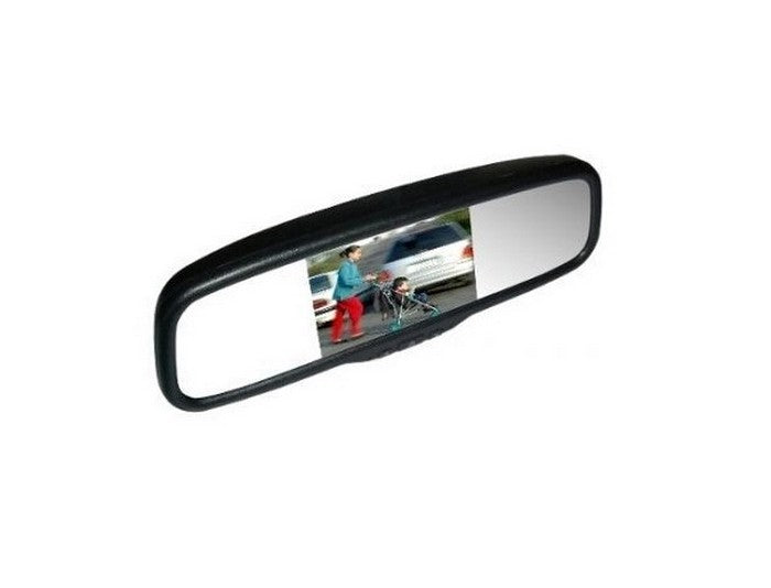 MONGOOSE 5" CLIP-ON MIRROR MONITOR