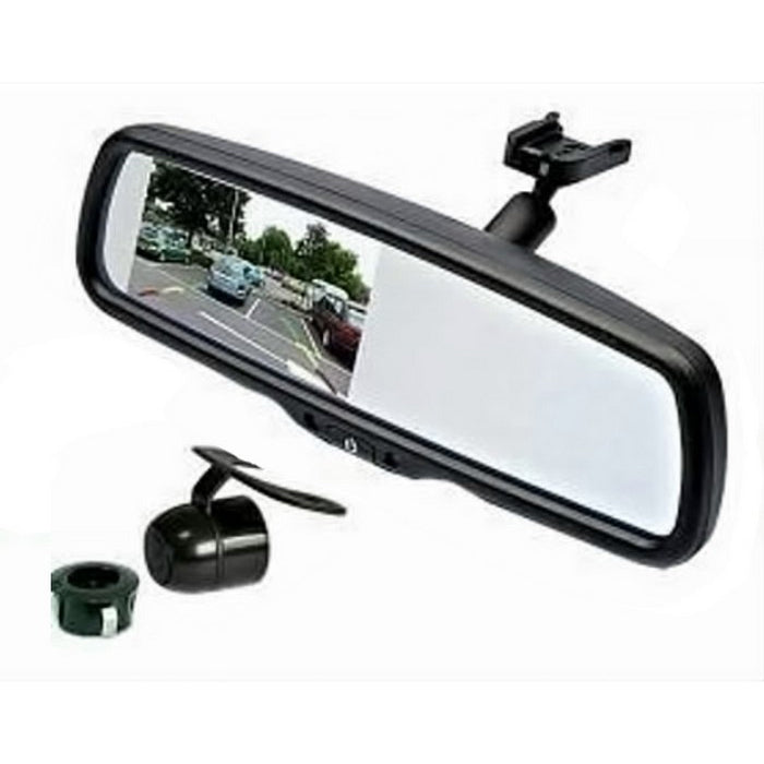 MONGOOSE 4.3" PEDESTAL MIRROR + CAMERA