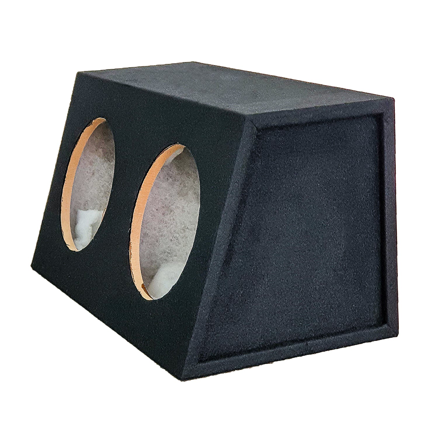 SUBWOOFER BOX FOR 2 x 10" SUB DOUBLE BLACK