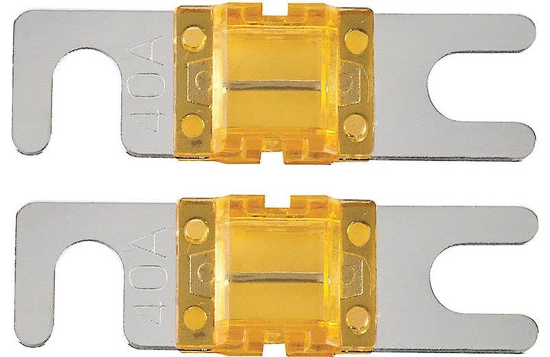 MINI ANL FUSES 40 AMP FUSE- 2PK T-SPEC