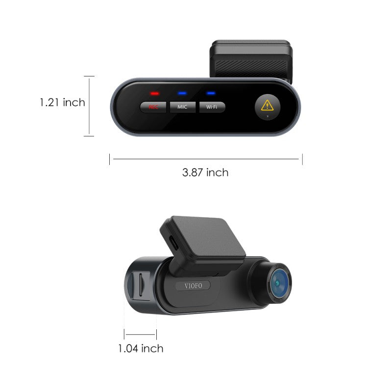 VIOFO DASHCAM 2K WM1  WITH SONY STARVIS IMX335 SENSOR