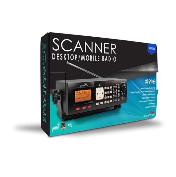 WHISTLER DIGITAL SCANNER RADIO MOBILE / DESKTOP WS1065